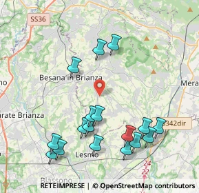Mappa 23880 Casatenovo LC, Italia (4.35824)