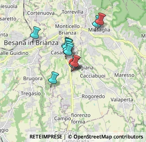 Mappa 23880 Casatenovo LC, Italia (1.24182)