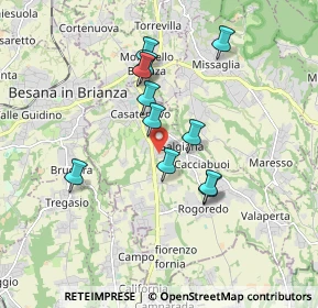 Mappa 23880 Casatenovo LC, Italia (1.51455)