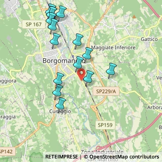 Mappa SS  229 - Km. 29, 28021 Borgomanero NO, Italia (2.172)
