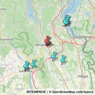 Mappa SS  229 - Km. 29, 28021 Borgomanero NO, Italia (6.93)