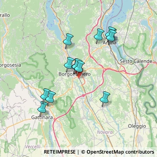 Mappa SS  229 - Km. 29, 28021 Borgomanero NO, Italia (6.93538)