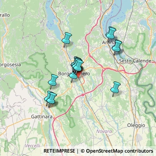 Mappa SS  229 - Km. 29, 28021 Borgomanero NO, Italia (5.34158)