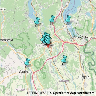 Mappa SS  229 - Km. 29, 28021 Borgomanero NO, Italia (4.45786)
