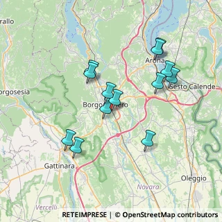 Mappa SS  229 - Km. 29, 28021 Borgomanero NO, Italia (6.78)