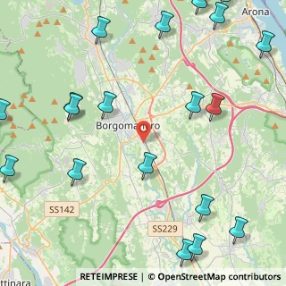 Mappa SS  229 - Km. 29, 28021 Borgomanero NO, Italia (6.452)