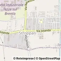 Carte Tezze sul Brenta