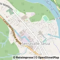 Map Serravalle Sesia