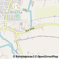 Карта Tezze sul Brenta
