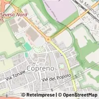 Mapa Lentate sul Seveso