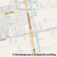 Carte Tezze sul Brenta