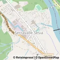 Map Serravalle Sesia