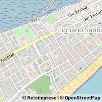 Mapa Lignano Sabbiadoro