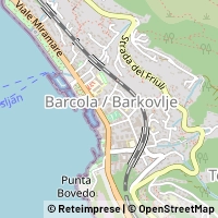 Kaart Trieste