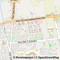 Mapa Castelfranco Veneto