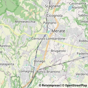 Mappa Verderio