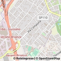 지도 Verano Brianza