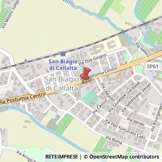 Mappa Via Postumia Centro, 124, 31048 San Biagio di Callalta, Treviso (Veneto)