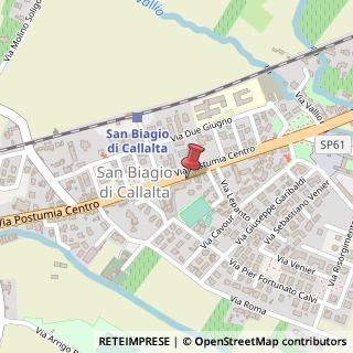 Mappa Via Postumia Centro, 130, 31048 San Biagio di Callalta, Treviso (Veneto)