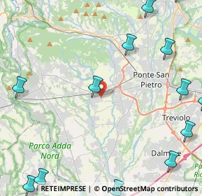 Mappa Via dello Sport, 24030 Terno D'isola BG, Italia (6.72077)