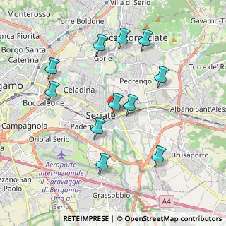 Mappa Via Tasca, 24068 Seriate BG, Italia (1.92455)