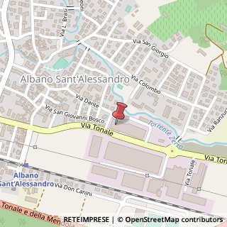 Mappa Via A. Dante, 35, 24061 Albano Sant'Alessandro, Bergamo (Lombardia)