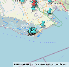 Mappa Via Calabria, 34073 Grado GO, Italia (5.998)