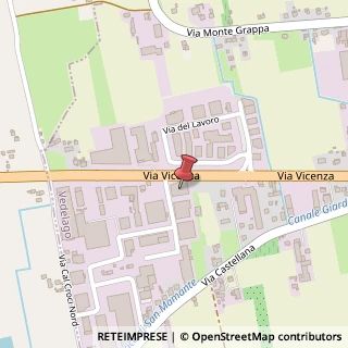 Mappa Via dell'Artigianato, 1, 31050 Vedelago, Treviso (Veneto)