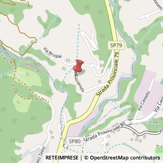 Mappa Via Gazzenda, 18, 24060 Adrara San Martino, Bergamo (Lombardia)