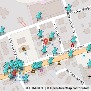 Mappa Piazza Municipio, 31048 San Biagio di Callalta TV, Italia (0.08667)