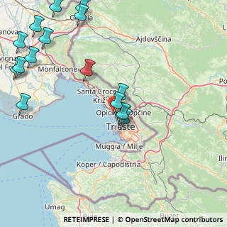 Mappa Salita di Contovello, 34136 Trieste TS, Italia (21.09063)