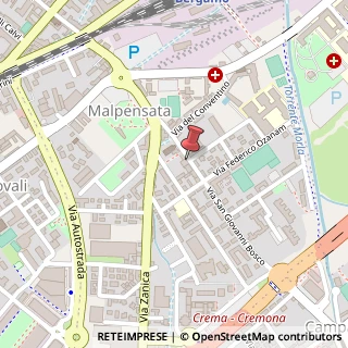 Mappa Via San Giovanni Bosco, 25-27, 24126 Bergamo, Bergamo (Lombardia)