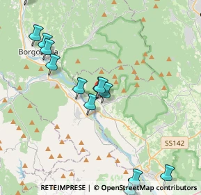 Mappa Via Osella, 28075 Grignasco NO, Italia (6.132)