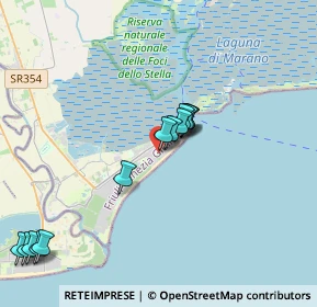 Mappa Via Rosata, 33054 Lignano Sabbiadoro UD, Italia (3.95154)