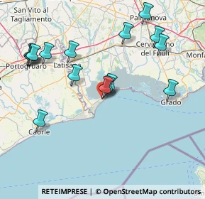 Mappa Via Rosata, 33054 Lignano Sabbiadoro UD, Italia (17.025)