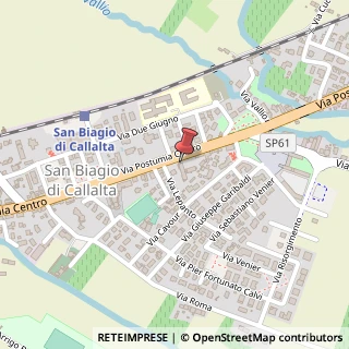 Mappa Via Postumia Centro, 150, 31048 San Biagio di Callalta, Treviso (Veneto)