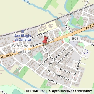 Mappa Via Postumia Centro, 146, 31048 San Biagio di Callalta, Treviso (Veneto)
