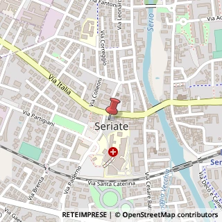 Mappa Via Paderno, 21, 24068 Seriate, Bergamo (Lombardia)