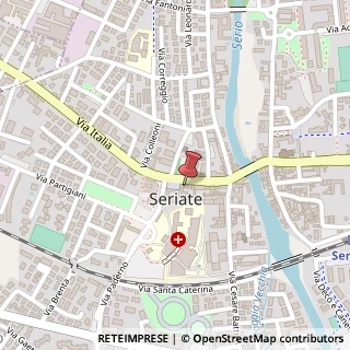 Mappa Via Italia, 73, 24068 Seriate, Bergamo (Lombardia)