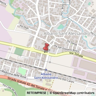 Mappa Via tonale 101, 24061 Albano Sant'Alessandro, Bergamo (Lombardia)
