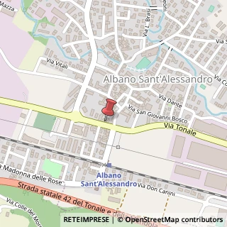 Mappa Via Tonale, 55a, 24061 Albano Sant'Alessandro, Bergamo (Lombardia)