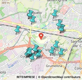 Mappa Villaggio degli Sposi, 24127 Bergamo BG, Italia (0.987)