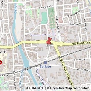 Mappa Via Molino Vecchio, 22, 24068 Seriate, Bergamo (Lombardia)