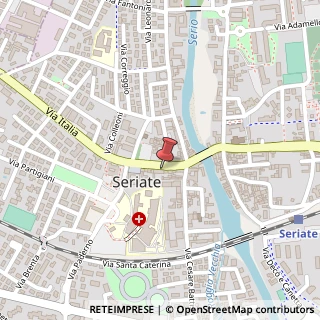Mappa Via Italia, 49, 24068 Seriate, Bergamo (Lombardia)