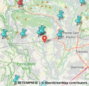 Mappa Via Mercato, 24030 Terno D'isola BG, Italia (5.82357)