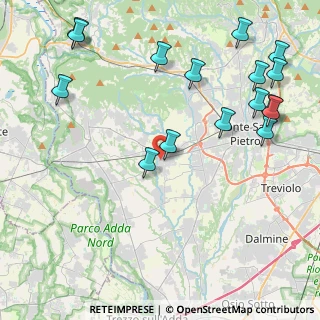 Mappa Via Mercato, 24030 Terno D'isola BG, Italia (5.355)