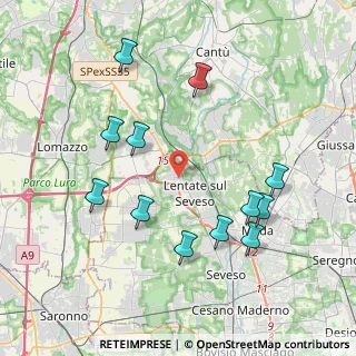 Mappa Viale del Popolo, 20823 Lentate sul Seveso MB, Italia (4.145)