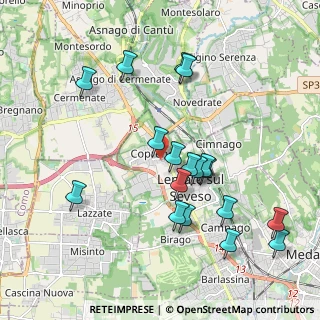 Mappa Viale del Popolo, 20823 Lentate sul Seveso MB, Italia (1.97944)
