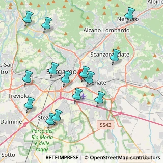 Mappa Via Lunga, 24125 Bergamo BG, Italia (4.41571)