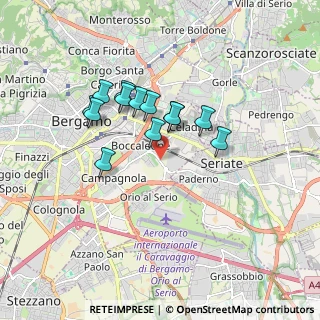 Mappa Via Lunga, 24125 Bergamo BG, Italia (1.40846)